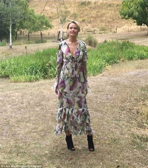 Lara Bingle's stunning k Gucci dress previously seen on 